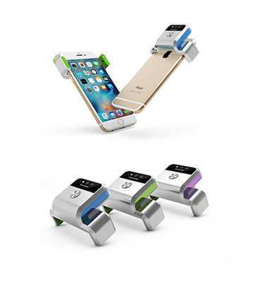 新大陸 智聯(lián)天地 W100手機藍(lán)牙背夾掃描器